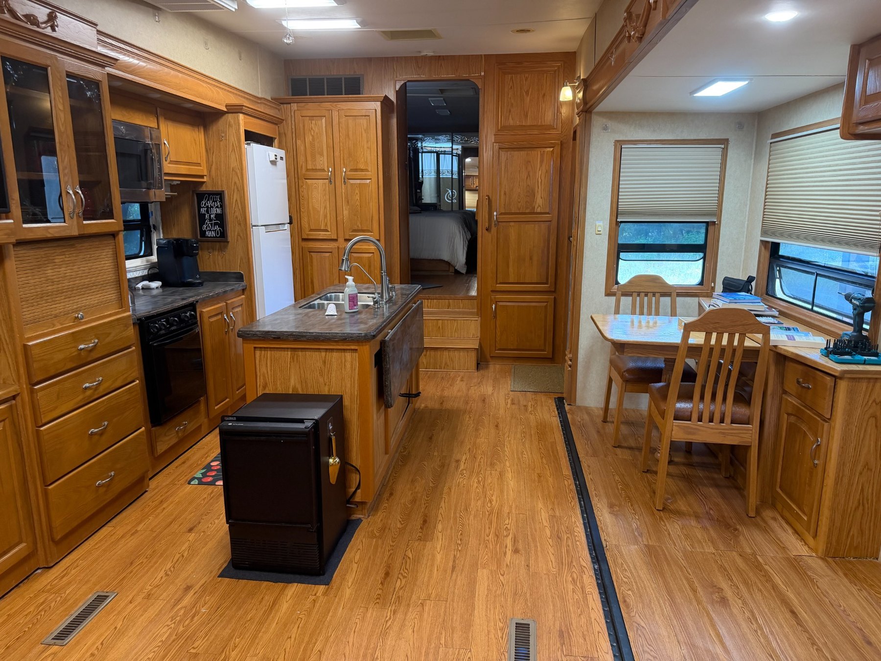 Chamomile Hour kitchen and dining area